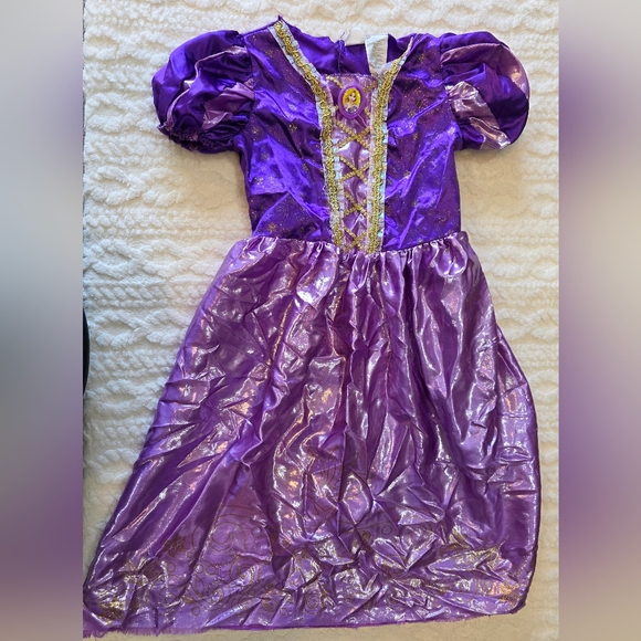 Disney Tangled Rapunzel Dress-Up Costume – Girls’ M (7-8) - Picture 1 of 6